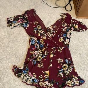floral romper